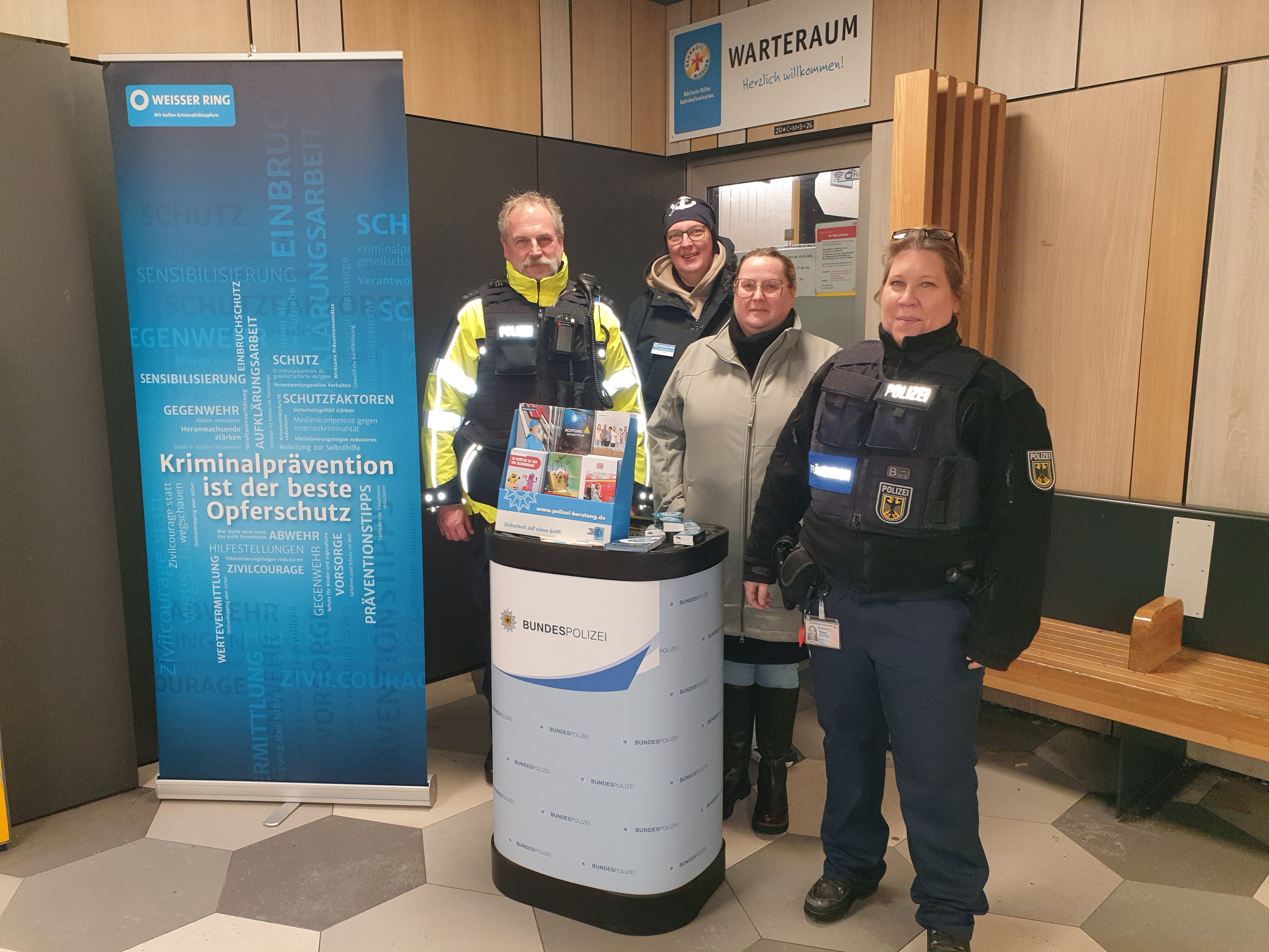 Präventionstag am 10. Januar 2025 im Bahnhof Neumünster
